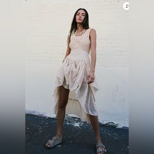 NWT Free People Exotic Escape Convertible maxi dress